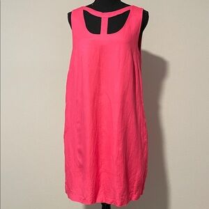 Context Fuchsia Sleeveless Dress